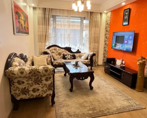 Stylish 1BR Apartment in Kileleshwa | Gym + Pool + Parking